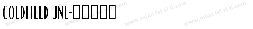 Coldfield JNL字体转换